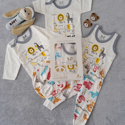 پنج تیکه کارتونی جنگل حیوانات